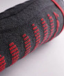 Lenz Heat Sock 5.1 Toe Cap Regular Fit - šedá/červená