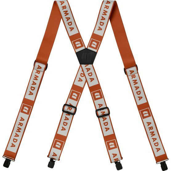 Armada Stage Suspenders - oranžová/šedá