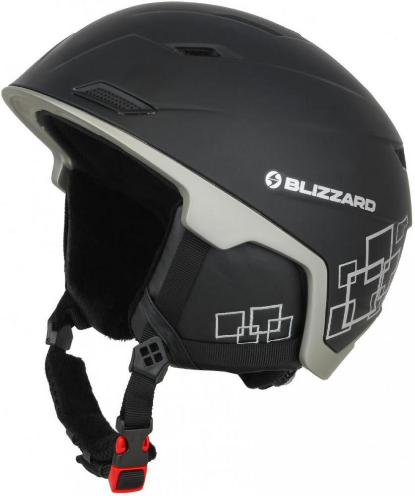 Blizzard Double Ski Helmet - black matt/gun 2022/2023