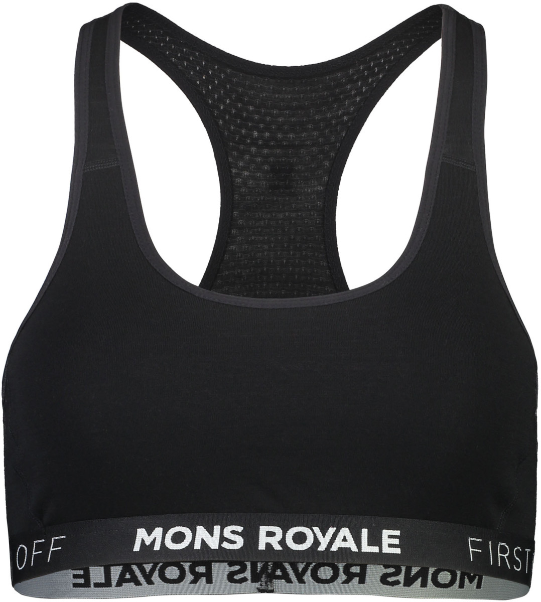 Mons Royale Sierra Sports Bra - black