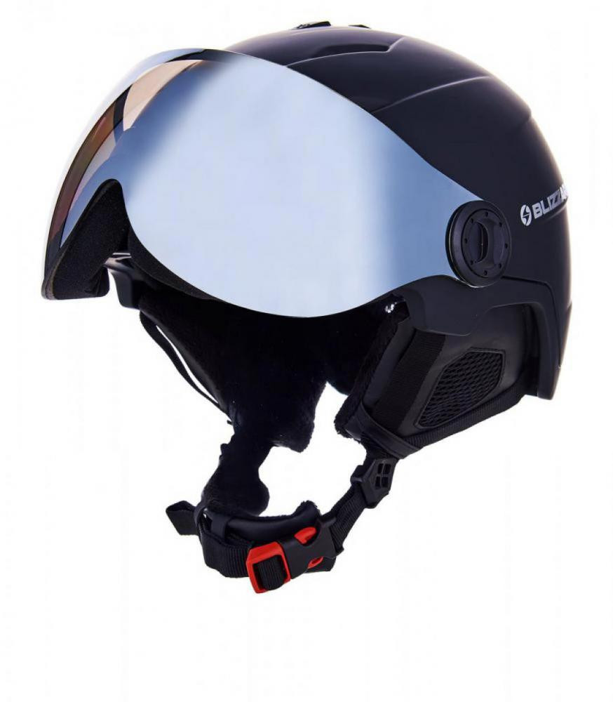 Blizzard Double Visor Ski Helmet - černá mat 2021/2022