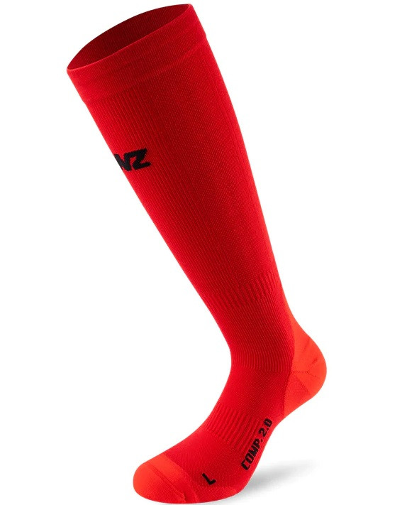 Lenz Compression Socks 2.0 Merino - červená