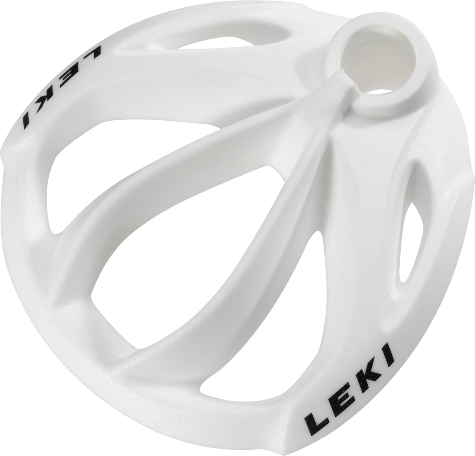 Náhradní talířek na sjezdové hole Leki Contour Basket - bílá.