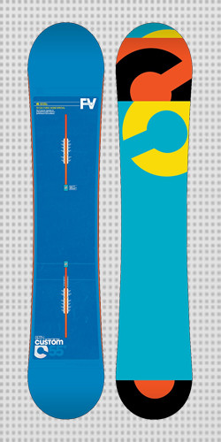 snowboard Burton Custom Flying V Délka: 155 Wide cm | LyzeLyze.cz