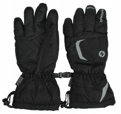 Reflex Junior Ski Gloves - černá/stříbrná