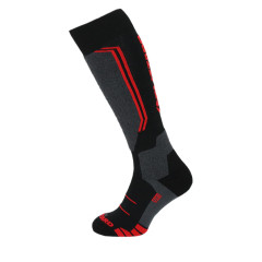 Allround Wool Ski Socks - černá/červená