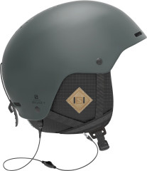 lyžařská helma Salomon Brigade+ Audio