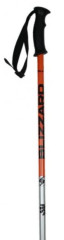 Sport Ski Poles - černá/oranžová/stříbrná