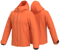 Mens Ski Jacket 1337 - mars orange/black