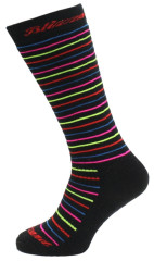 BLIZZARD Viva Allround ski socks, black:rainbow stripes